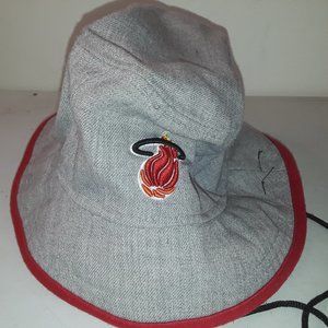 NBA Miami Heat Fashion  Bucket Sun Flex Fit Hat XL